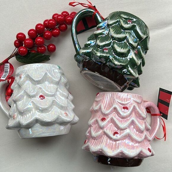 Christmas Tree Cups 3 Pack - Picture 1 of 10